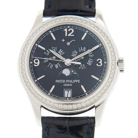 Patek Philippe Complications Annual Calendar Blue Dial 18kt